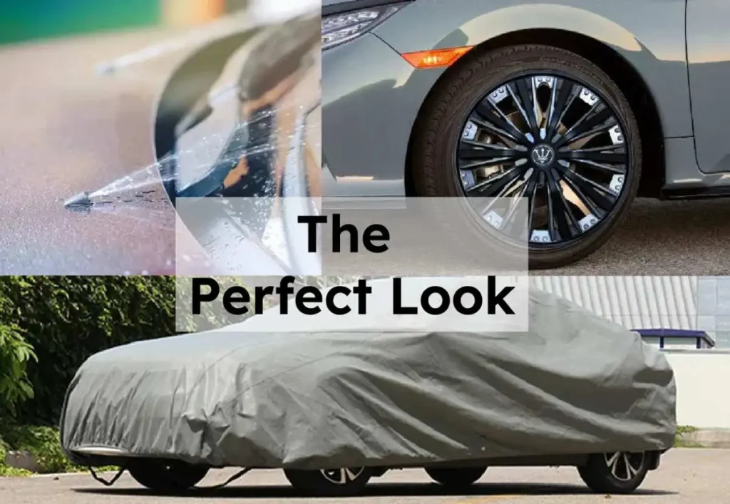 Get the Perfect Look with a Car Top Cover, Wheel Cap, Windshield Washer, and More