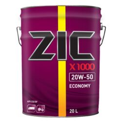 Zic X1000 20W-50 20L CD/SF