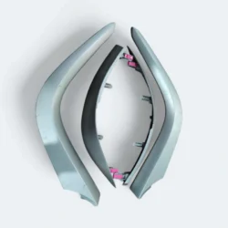 AC Panel Cover Set for Corolla 2009-2013 - 4 Pieces