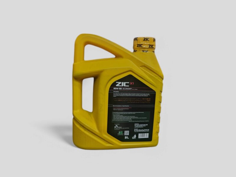 ZIC X1 20W-50 3L motor oil with advanced wear protection technology