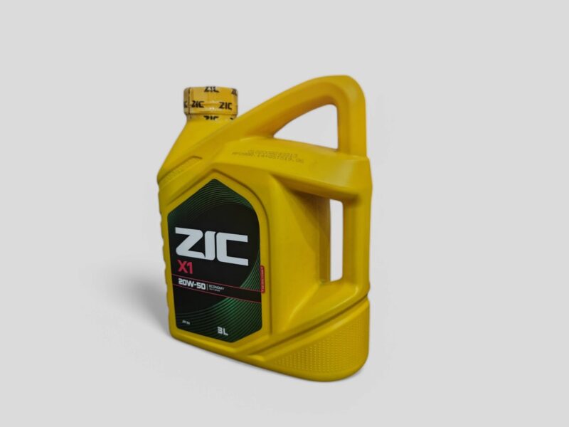 ZIC X1 20W-50 3L engine oil for smooth and powerful engine performance