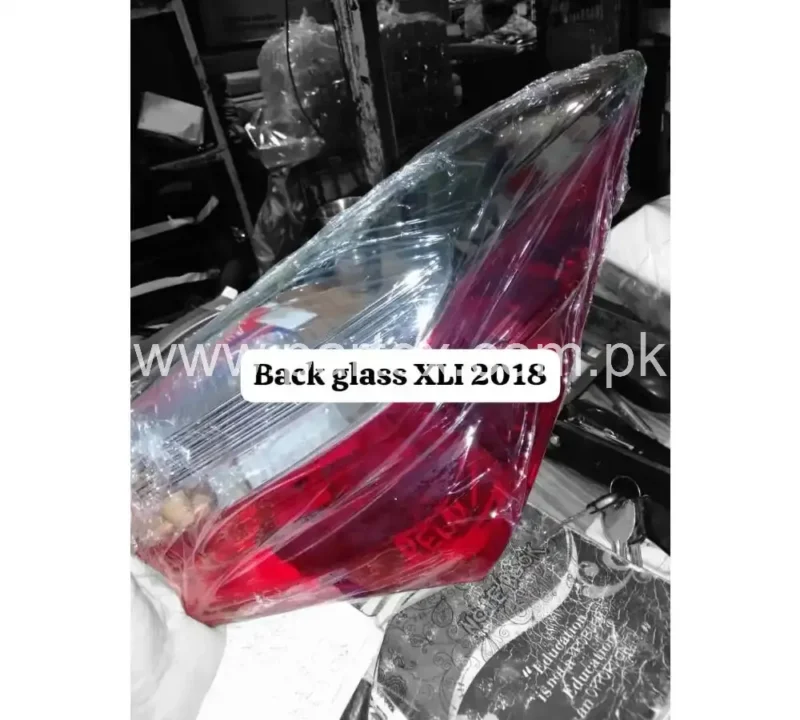 Toyota Corolla XLI 2018 Backlight Cover – Genuine Tail Light Protection from Partex
