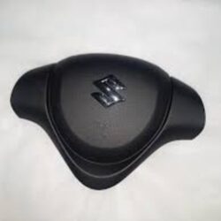 Horn pad for Suzuki New Alto – black ABS plastic replacement part for steering wheel