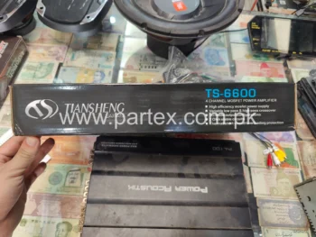 Tiansheng TS-6600 4 Channel Car Amplifier – High Efficiency MOSFET – Partex