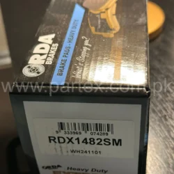 RDA Brake Pads for Toyota Fortuner and Hilux – Front and Rear Options available at Partex