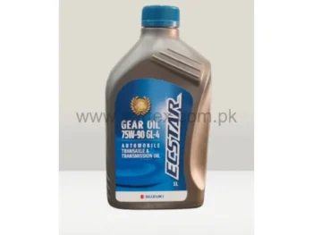 Suzuki ECSTAR 75W-90 GL-4 Gear Oil 1L bottle front.