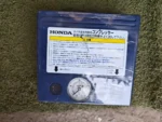Honda Genuine Tyre Air Compressor Kabli with Pressure Gauge