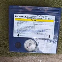 Honda Genuine Tyre Air Compressor Kabli with Pressure Gauge
