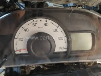 Rear view wiring sockets of genuine Kabli speedometer for Suzuki Alto 660cc on Partex