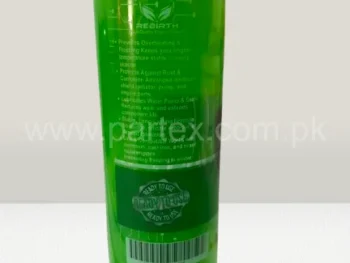 Front view of Rebirth green engine coolant bottle available on Partex